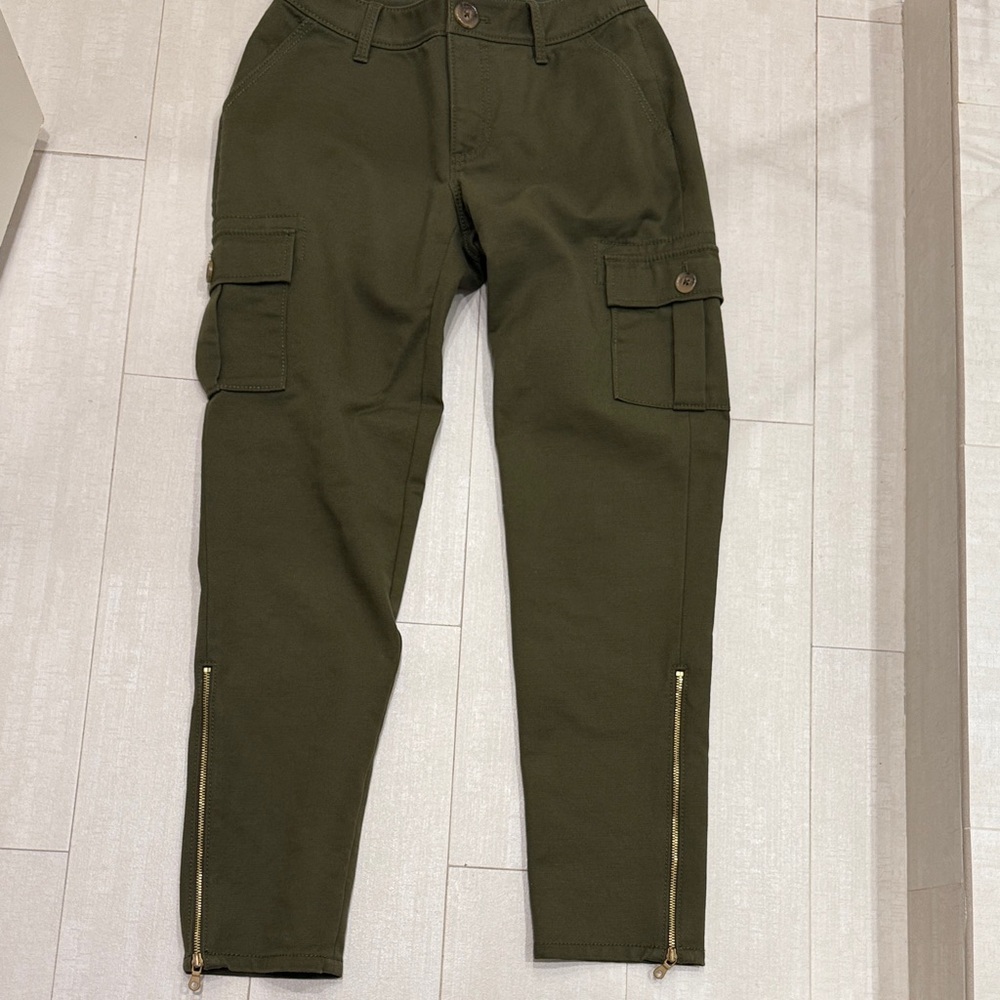 Kate Spade Dark Green Cargo Pants